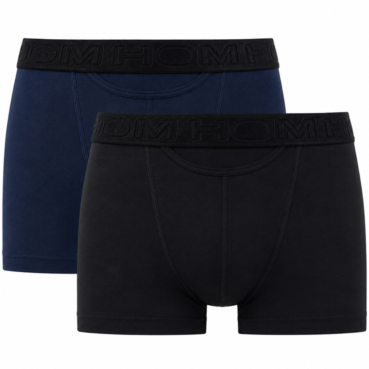Hom Ho1 boxershorts boxerline 2-pack blauw/zwart